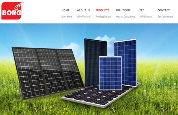 BORG Energy starts selling its Solar Photo Voltaic Panels in the Indian market
