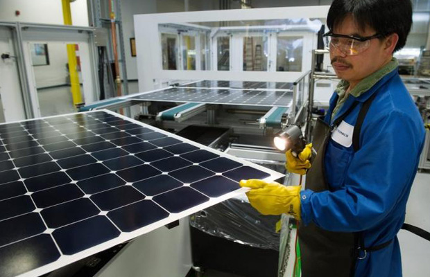 SunPower sets a new solar power panel efficiency record of 24.1 percent