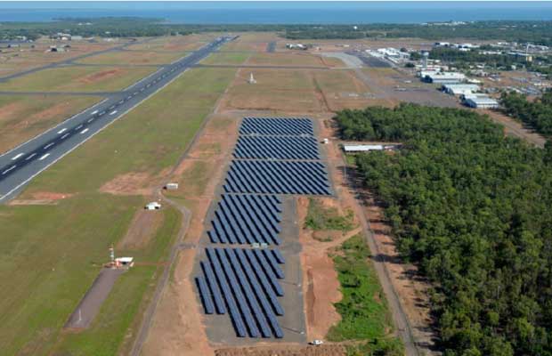 Darwin International Airport completes its first phase of 5.5MW solar farm