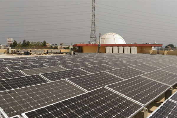 Rays Power commission 400KW rooftop solar project at Infosys Campus