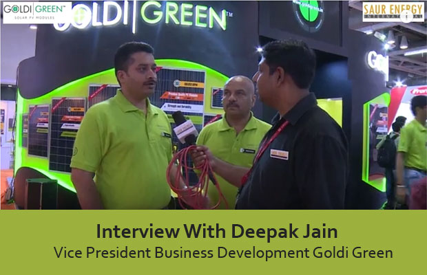 Interview With Deepak Jain Vice President Business Development Goldi Green