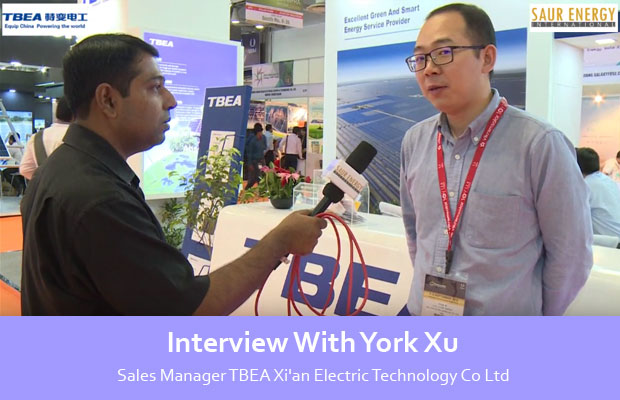 Interview With York Xu Sales Manager TBEA Xi’an Electric Technology Co Ltd
