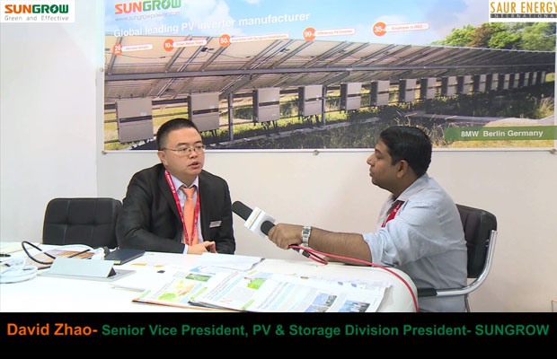Interview with David Zhao, Senior Vice President, PV & Storage Division President- SUNGROW