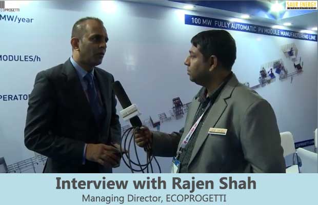 Interview with Rajen Shah Managing Director, ECOPROGETTI