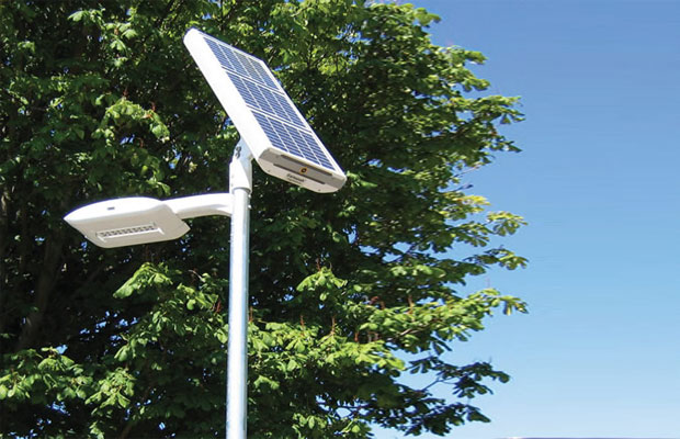 solar panel outdoor lights