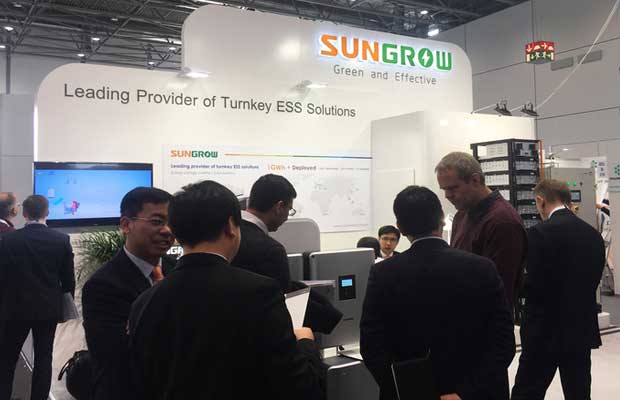 Sungrow Showcases New Energy Storage System Solutions at Energy Storage Europe in Germany
