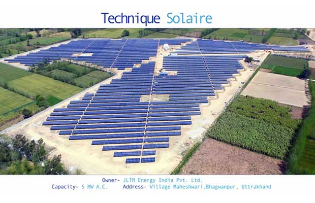 Technique Solaire Commissions 5.5MW Solar Power Plant in Uttarakhand