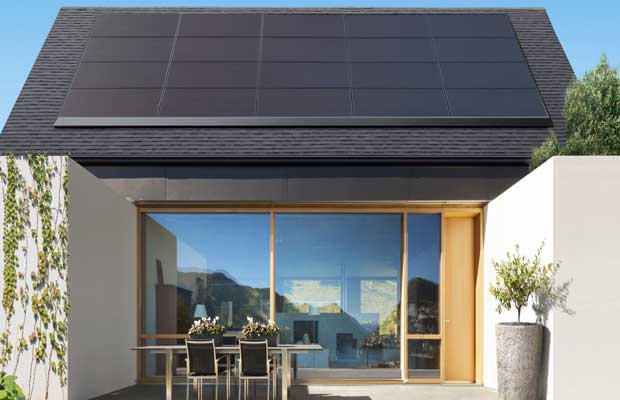 Tesla introduces sleek solar panel made by Panasonic for existing roof