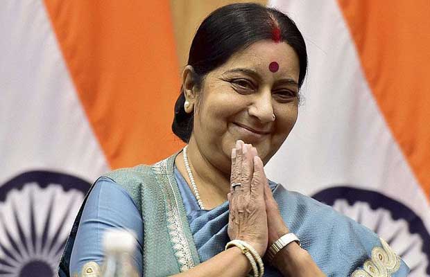 Sushma Swaraj rubbishes Trump’s allegations, says India did not sign Paris agreement for Money
