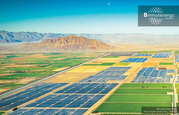 8minutenergy and Capital Dynamics Announce 328 MW Mount Signal 3 Solar Project