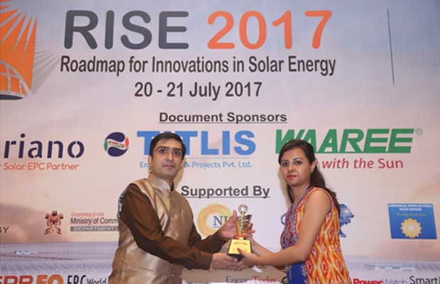 JinkoSolar Recognized for Solar Excellence at RISE 2017 Conference
