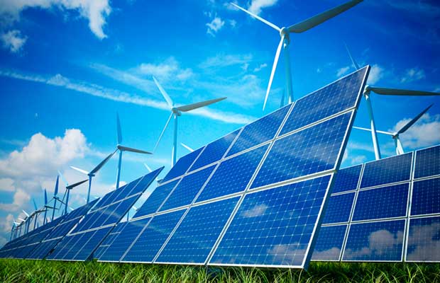 solar power and wind energy 