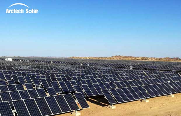 Arctech Solar’s First African Solar Power Project Successfully Constructed
