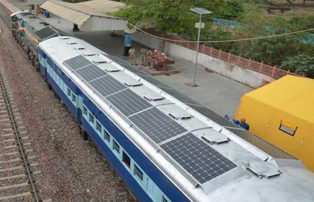 Central Railway Installs 28 Solar Power Plants