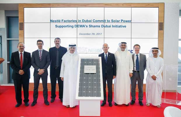 Nestlé to Install 7MW Solar PV Rooftop at Dubai Factories