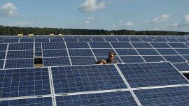 Solar Lights to be installed at Koyambedu Staff Quarter Premises