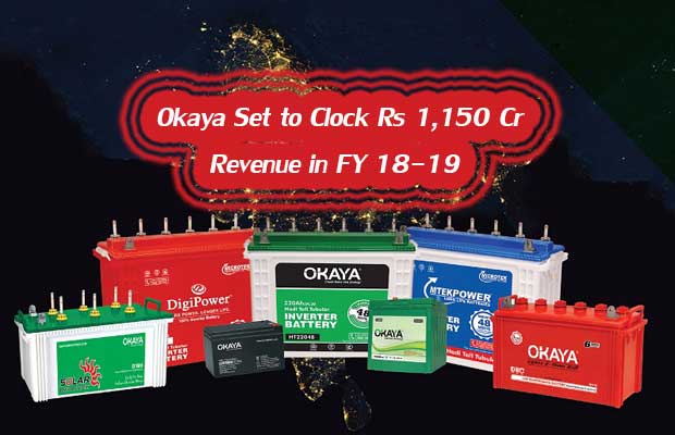 Okaya Set to Clock Rs 1,150 Cr Revenue in FY 18-19