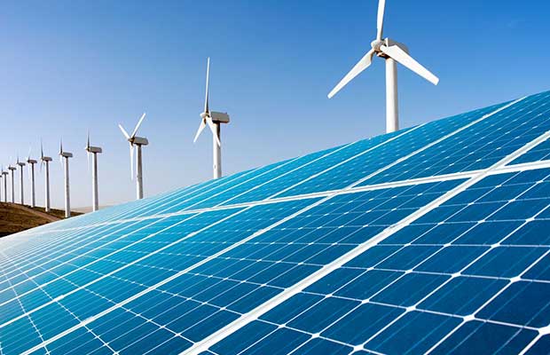 Electricity from Wind and Solar