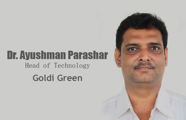 Goldi Green Announced the Appointment of its Head of Technology – Dr. Ayushman Parashar