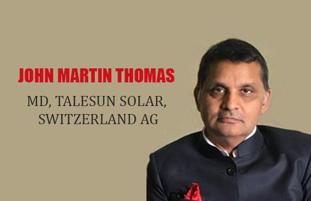 Viz-A-Viz with John Martin Thomas, MD, Talesun Solar, Switzerland AG
