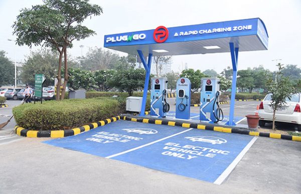 EV Motors India Launches its First EV Charging Station ‘PlugNgo’