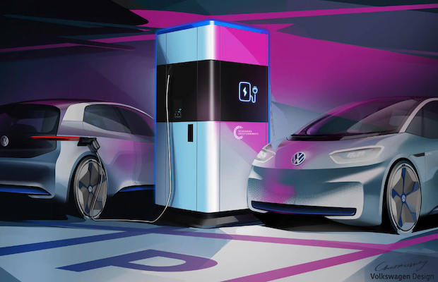 Volkswagen Components Plant to EV Charging Stations