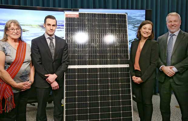 Canadian Solar 94 MWp solar power system