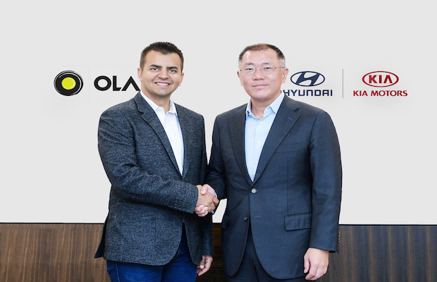 Hyundai and Kia to Invest $300 Mn in Ola with Key Focus on Electric Mobility Solutions