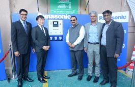 Panasonic Sets Up EV Charging Station at BSES Yamuna Power Limited