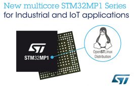 ST Launches STM32MP1 Microprocessor Series With Linux Distribution
