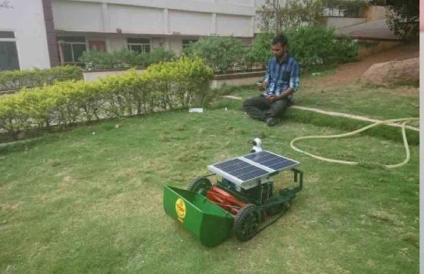 Telangana Students Develop 3-in-1 Solar Cleaning Machine