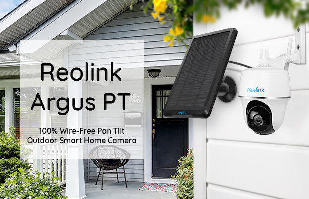 Reolink Launches ‘Argus PT’ Solar-Powered Smart Home Camera
