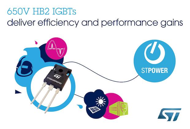 STMicroelectronics’ IGBTs Boost Performance with Latest High-Speed Technology
