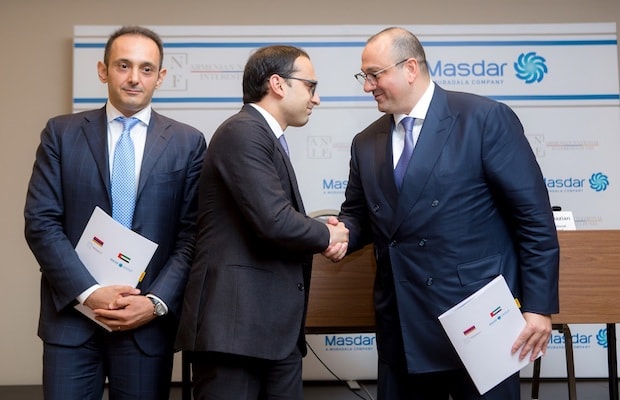 Masdar Signs MoU in Armenia for Development of 500 MW RE Projects