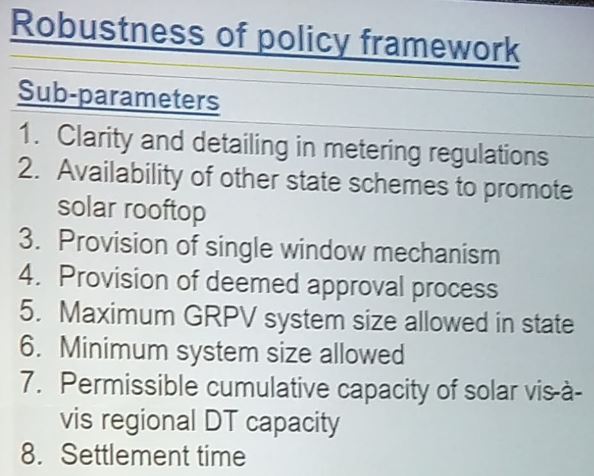 Robustness of policy framework