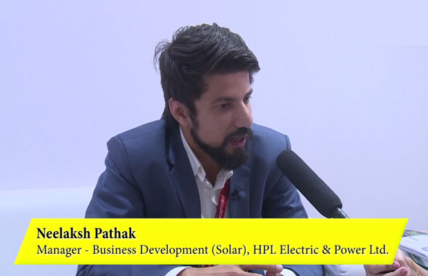 Interaction with Neelaksh Pathak, Manager – BD (Solar), HPL Electric & Power Ltd