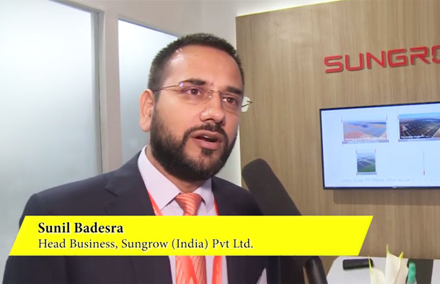 Interaction with Sunil Badesra, Head Business, Sungrow (India) Pvt Ltd