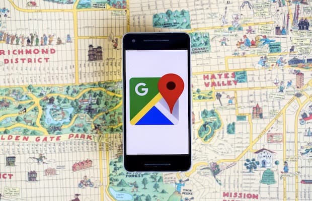 Google Maps EV Charging