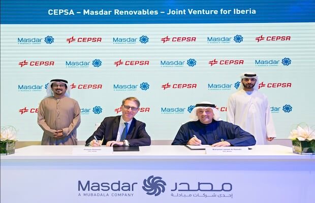 Masdar and Cepsa Form JV to Develop RE Projects in Spain and Portugal