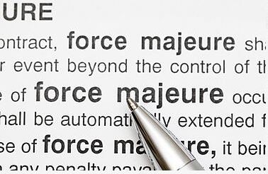 Force majeure clause