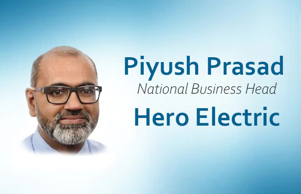 Hero Electric Ropes in Piyush Prasad As National Business Head