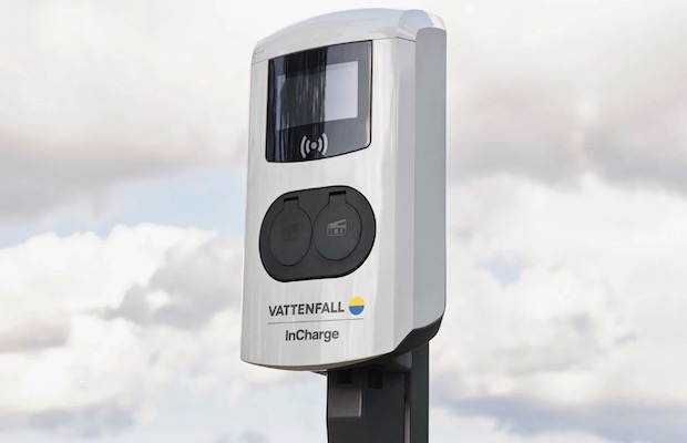 Vattenfall Connects its 15000th EV Charging Point in InCharge Network