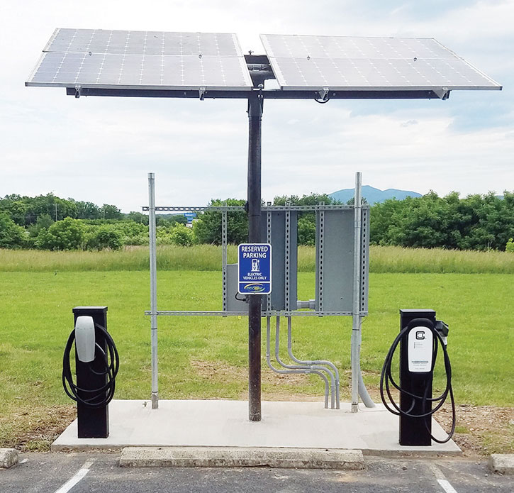 Solar Energy and EV Charging Infrastructure