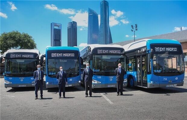 EMT and Iberdrola’s i-DE Agree to Electrify Madrid’s Urban Bus Network