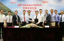 LONGi, Dupont Ink Strategic Cooperation Pact to Develop High-Quality Modules