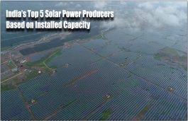 India’s Top 5 Solar Power Producers Based on Installed Capacity