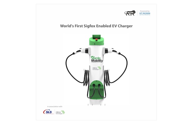 World’s First Sigfox Enabled EV Chargers to be Manufactured in India