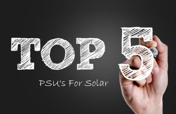 The Top 5 PSUs With Big Solar Plans For India