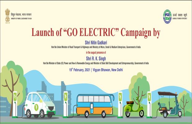 MoRTH Launches ‘Go Electric’ Campaign To Promote E-Mobility & E-Cooking 