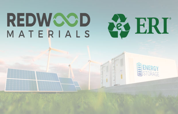 Redwood Materials & ERI Partner up to Recycle Batteries and Solar Panels